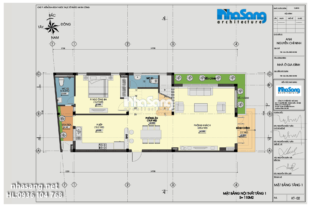mẫu thiết kế nhà biệt thự 2-3 tầng đẹp